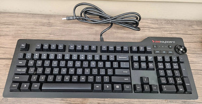 Das Keyboard 4 Professional (DASK4MKPROSIL) Wired Keyboard READ DESCRIPTION Z1
