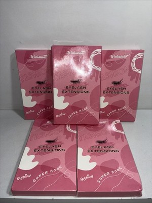 5 New Boxes DIY Eyelash Extensions Black, Lash Clusters 