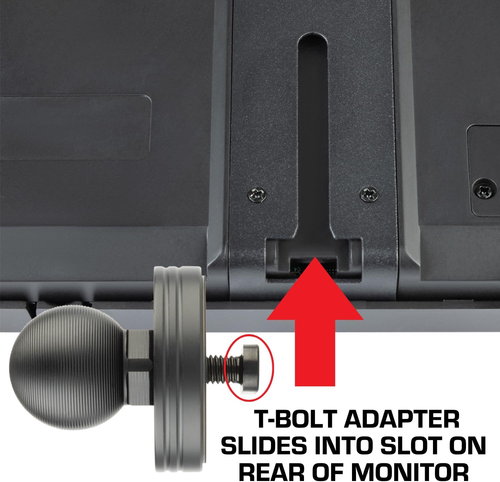 Display Monitor Holder 20Mm Ball Mount TPMS Monitoring Backup Camera ...