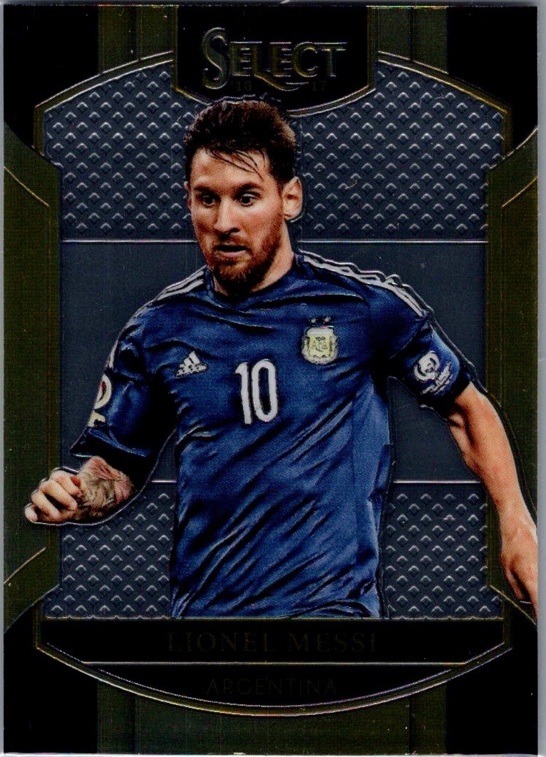 2016-17 Panini Select Base Terrace Lionel Messi #2 Argentina GOAT