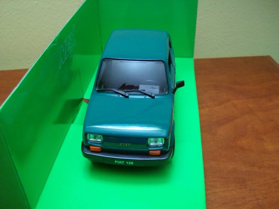 WELLY MODELLO FIAT 126 SCALA 1:21 . CON RUOTE STERZANTI . COME NUOVO - Immagine 3 di 4