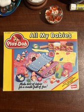 Rare VTG 1992 - Playskool - Play-Doh All My Babies Set