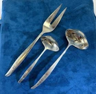 Sea Rose by Gorham Sterling Silver Ladle Fork Serving Lot 160g Replacement DS19
