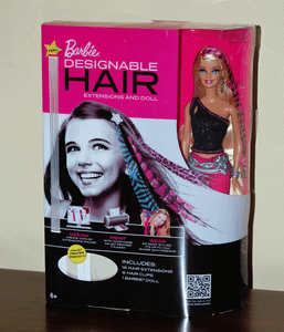 barbie doll hair extensions