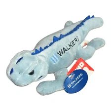 Rare Retired Gund Walkers 12" Blue Iguana - Cayman Islands Rescue Effort Plush