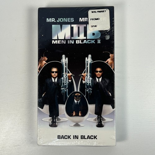 Factory Sealed* (VERSION USA ORIGINAL) Men In Black II MIB VHS 2 Collector 2002 - Picture 4 of 4