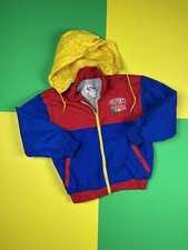 Vintage Y2k Nascar Dupont Racing Jeff Gordon Youth Size Large Hooded Coat