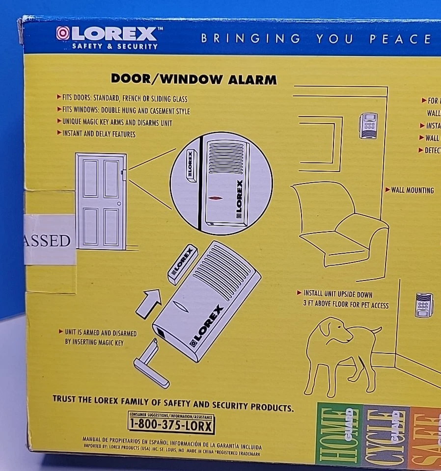 Lorex Safety & Security  Home Security System AG-2634Z - Sealed. - Image 4 of 4