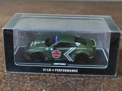 Liberty Walk R35GTR MINIGT 零戦カラー Solido 1:18 Nissan GT-R (R35) Liberty Walk Body Kit 2.0 2022