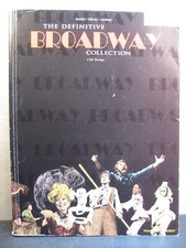 The Definitive Broadway Collection Second Edition Piano/Vocal/Guitar Songbook