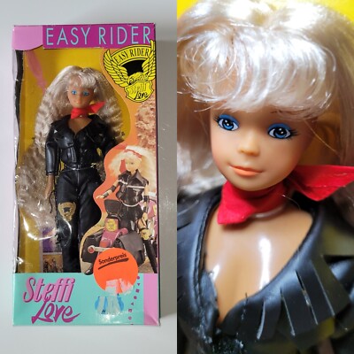 OVP Steffi Love Puppe Biker Barbie Petra Clone Vintage Fashion 90er Easy Rider 