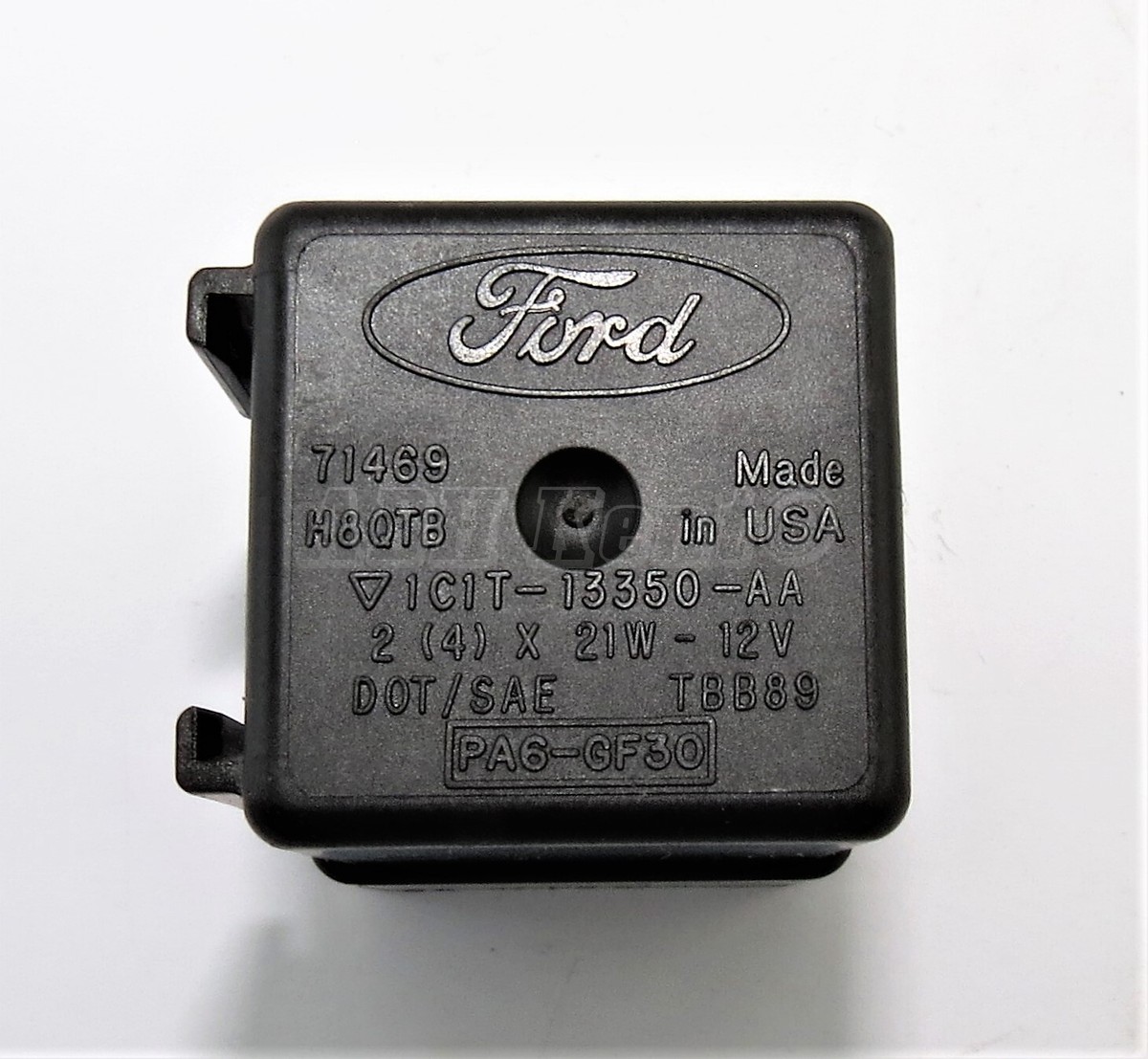 454-Ford Transit (00-13) 5-PIN Black Relay Flasher 1C1T