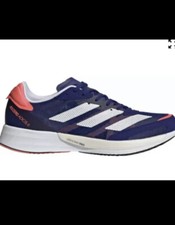 Adidas Adizero Adios 6 Running Shoes GY0893 Indigo Navy Blue White Men's sz 9.5