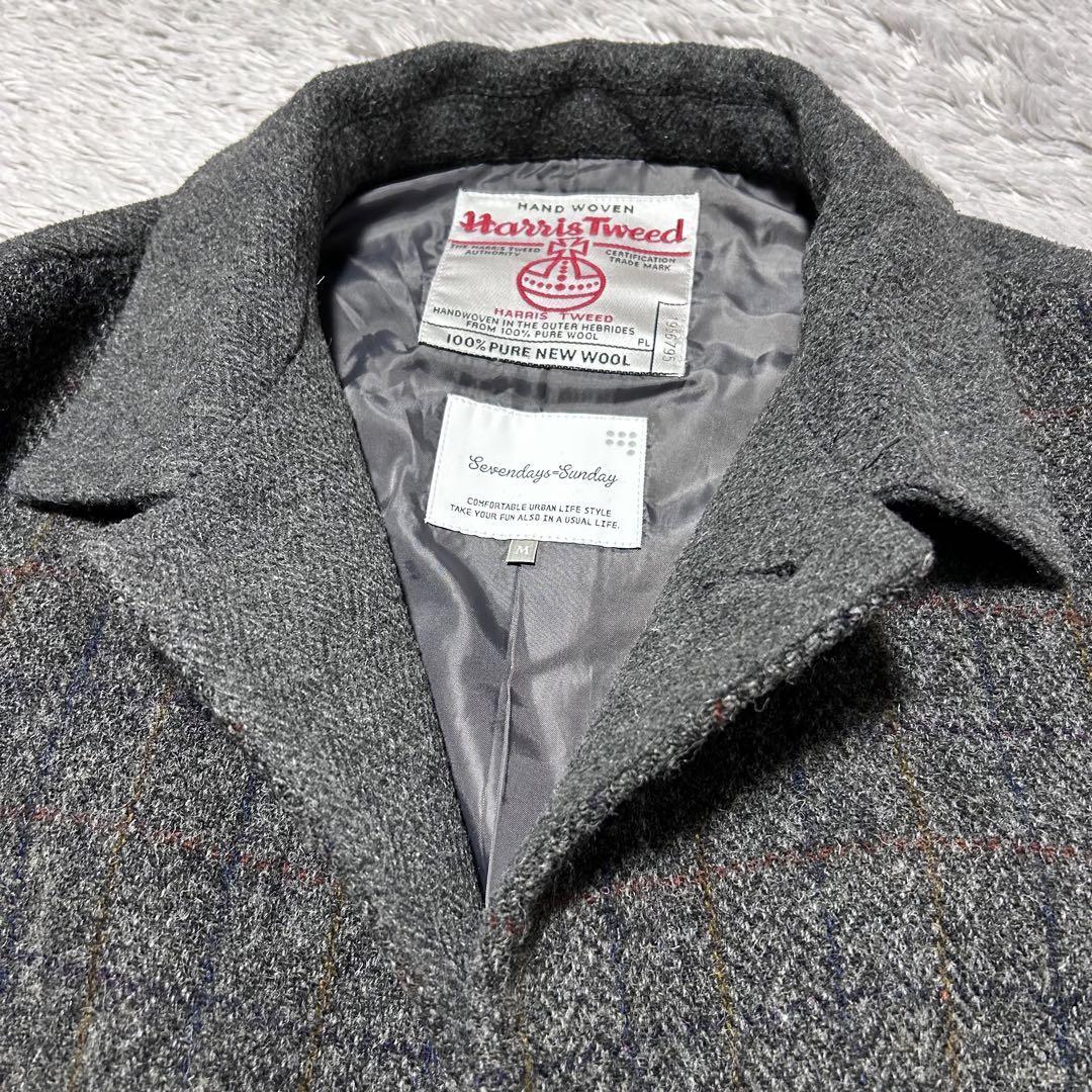 NEIGHBORHOOD Harris Tweed ピーコート HARRIS TWEED Seven Days Sunday Chester Coat | eBay