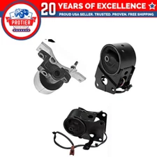 F & R Motor Mount Set 3PCS for 2003 - 2007 Nissan Murano 3.5L 2WD w/ Sensors