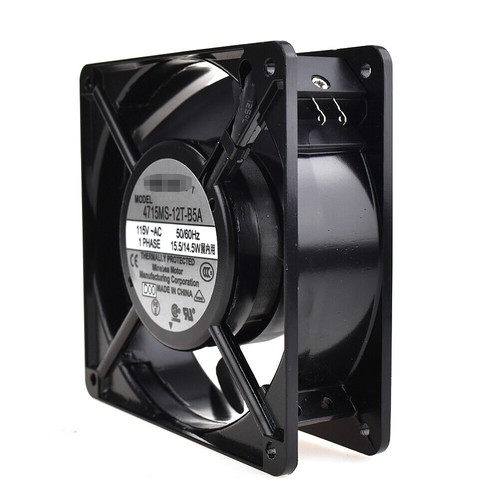 Cooling fan 4715MS-12T-B5A for NMB 12cm 115V Axial flow Cooler 120*120*38mm - Picture 3 of 4