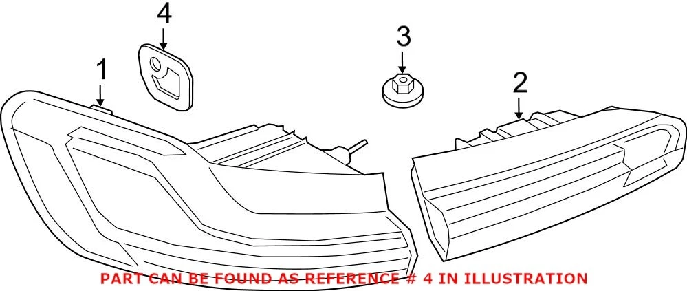 Genuine OEM Tail Light Gasket For BMW 63219477865 | eBay 