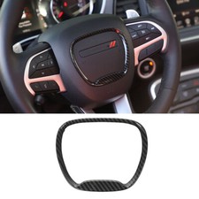 Steering Wheel Trim Ring Emblem Kit Decal Sticker For 2015-2019 Dodge Challenger Steering Wheel Trim Ring Emblem Kit Decal Sticker For 2015-2019 Dodge Challenger