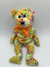 Ty Beanie Babies Groovy the Flower Bear