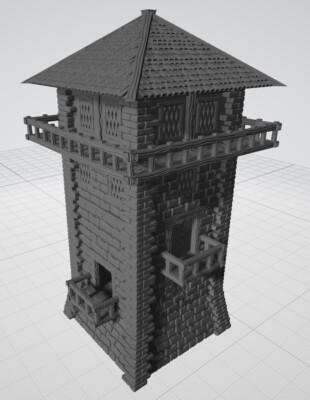 Tabletop Turm Mittelalter Fantasy | Wargaming