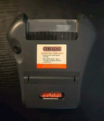 Codemasters Galoob Game Genie  For SEGA Game Gear W/ Code Book