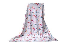 Christmas Reindeer Mircofleece Throw Blanket 50"x60"