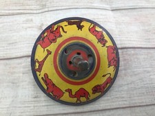 Vintage Tin Top Circus Animals and Clown AX 