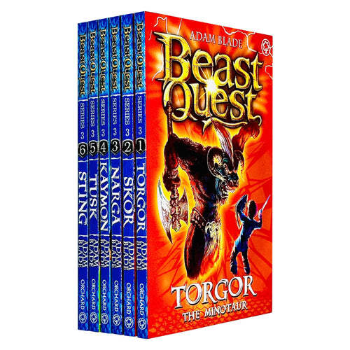 Adam Blade Unisex Dark Beast Quest Series 3 The Realm 6 Books Collection Set By - Fiction - Paperback - Image 3