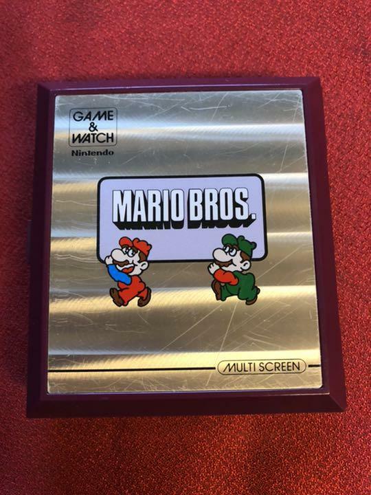 美品　任天堂GAME&WATCH MULTI SCREEN MARIO BROS 1983 Nintendo Game & Watch Mario Bros Multi Screen MW56