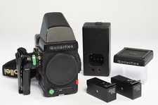 Rollei 6008 con chasis 6x6 + pentaprisma 90º + visor cintura+cargador +2 bateria