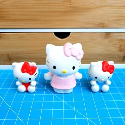 Hello Kitty 3 seltene Figuren Zustand: sehr gut - Bild 1 von 4
