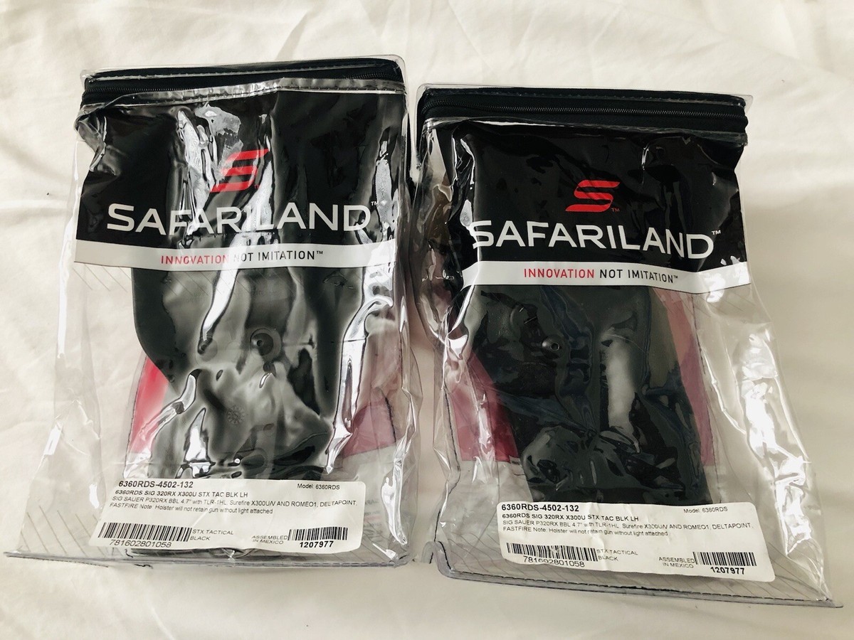 Safariland SIG, 6360RDS-4502-132 LH SIG P320RX 4.7” BBL, Light