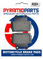 BremsbeläGe Hinten FüR Yamaha FZR 50 1990