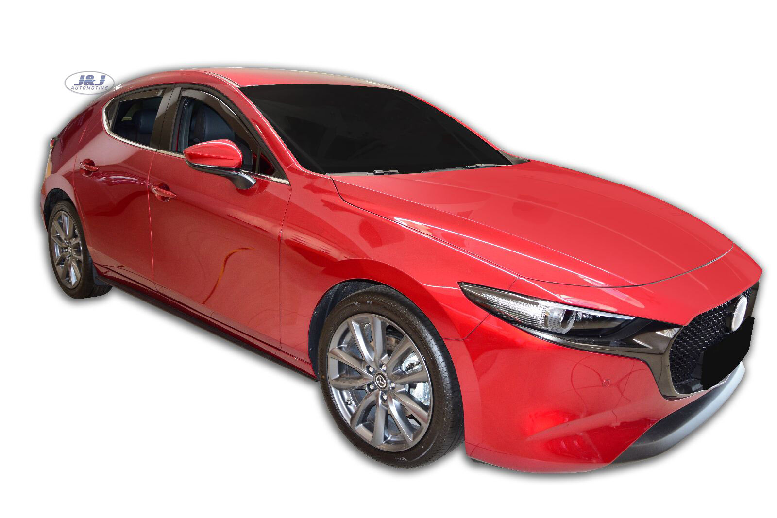 Déflecteurs d'air Mazda 3 Berline 2019-2026 kit de bulles de protection HEKO 4pc