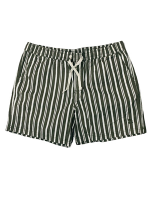Jack & Jones Shorts Men's Large Green White Brink Comfort