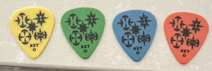 QUEENSRYCHE guitar pick LOT of 4 MIKE STONE, vintage