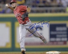 BLAKE TRAHAN LOUISIANA/REDS SIGNED AUTOGRAPHED 8X10 PHOTO W/COA