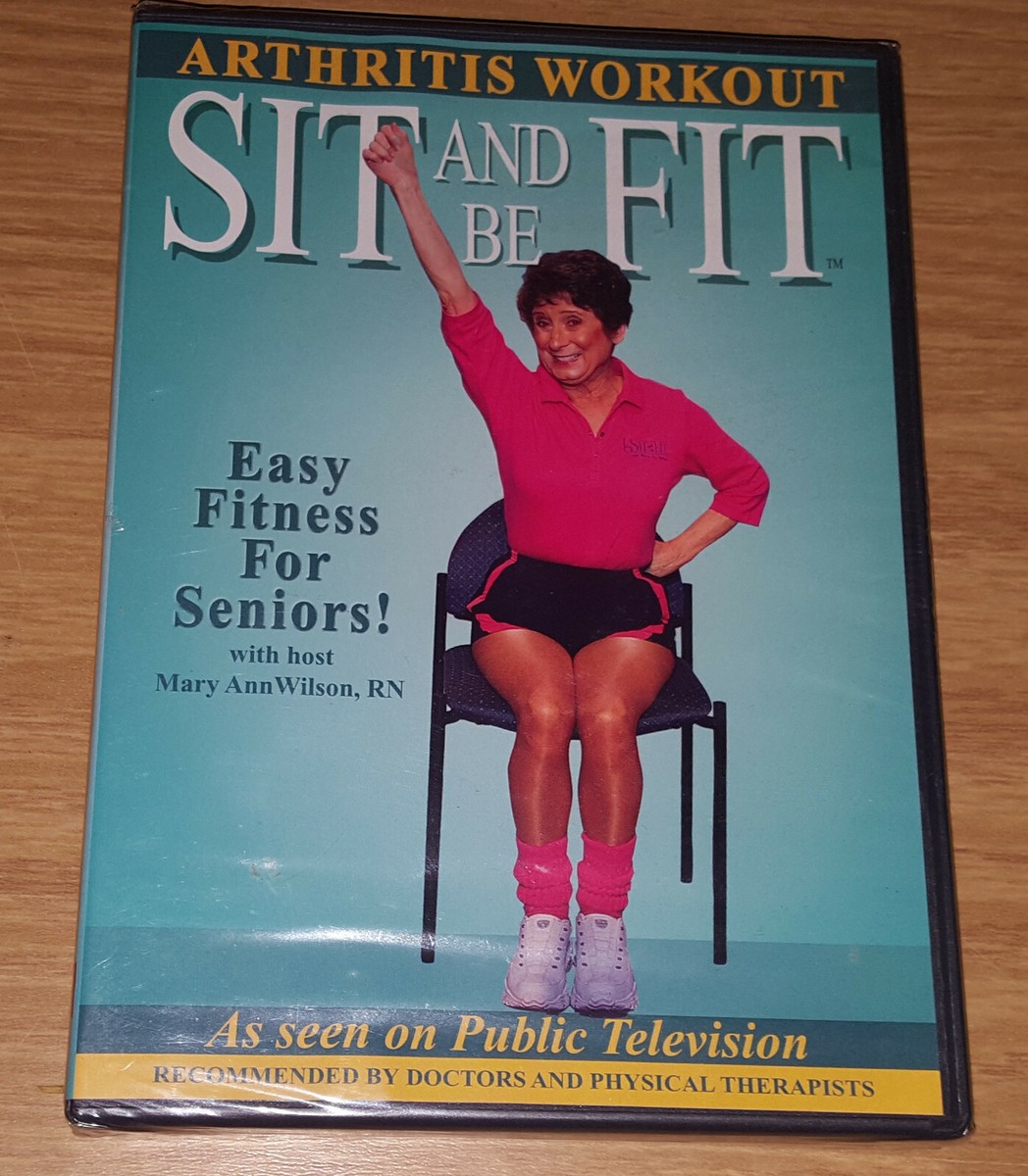 Sit and Be Fit DVD NEW/SEALED Arthrits Workout Seniors PBS Mary