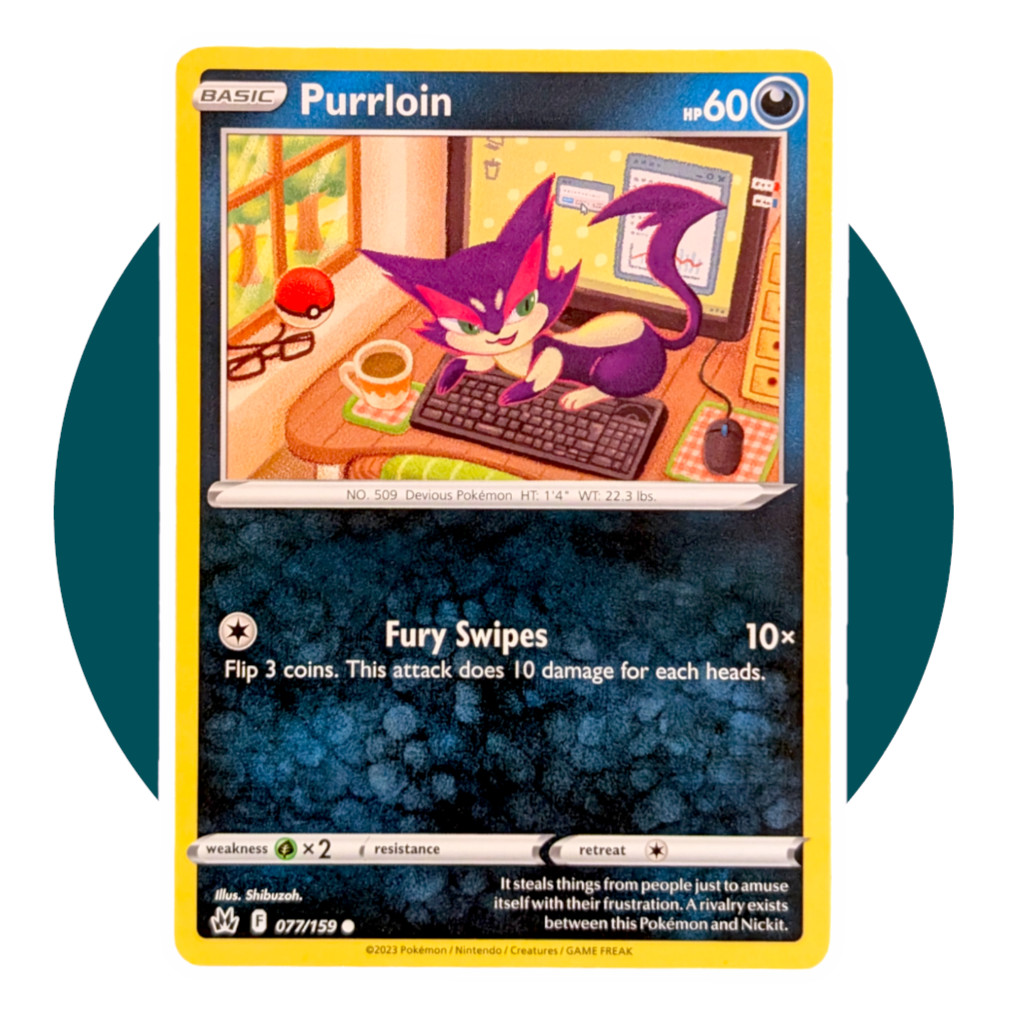 Purrloin Pokmon TCG Cards for sale | eBay