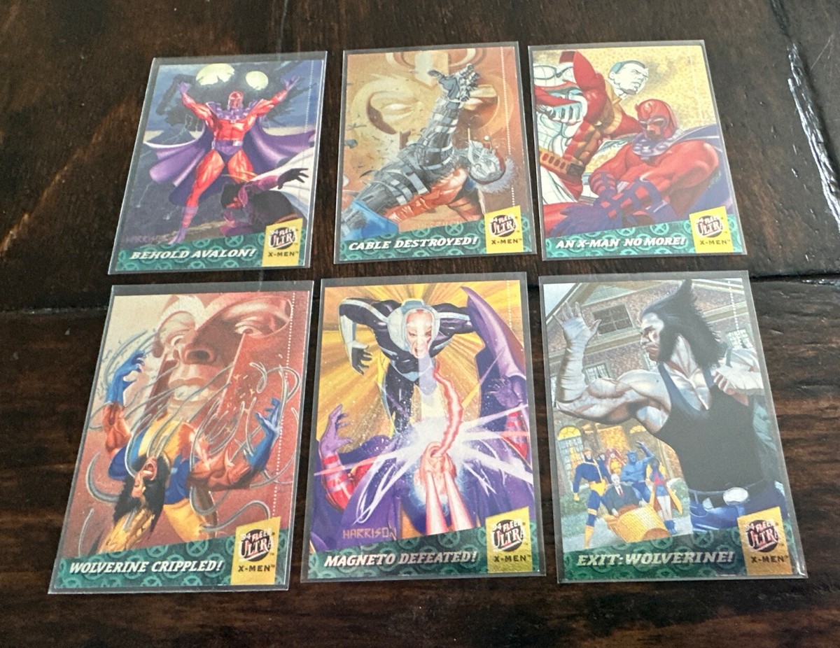 1994 Fleer Ultra X-Men - Fatal Attractions - Complete Set - 6
