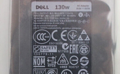 Nuovo Originale Dell G3 15 3590 19.5V 6.7A 130W Adattatore - Foto 7