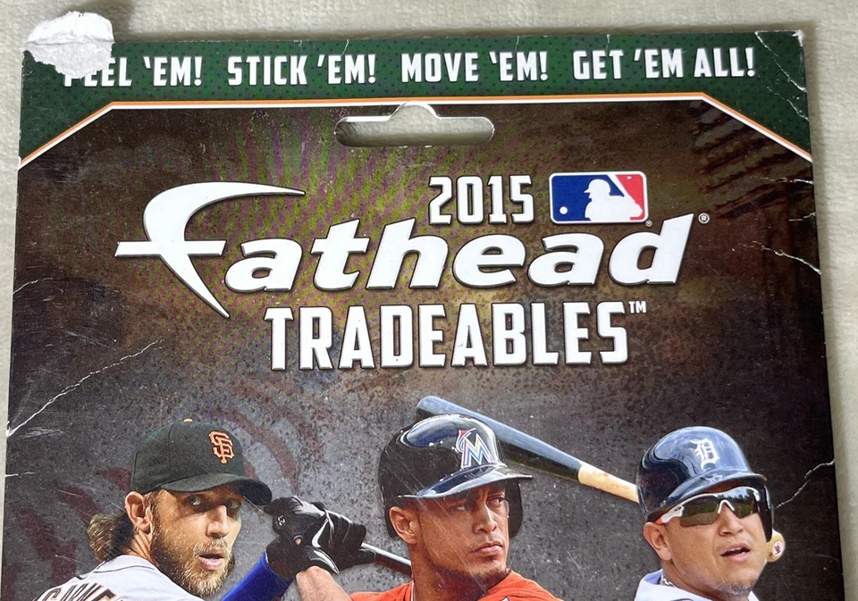 2015 Fathead Tradeables Decals Sealed MLB Yankees Dodgers Cardinals - Image 2 of 4