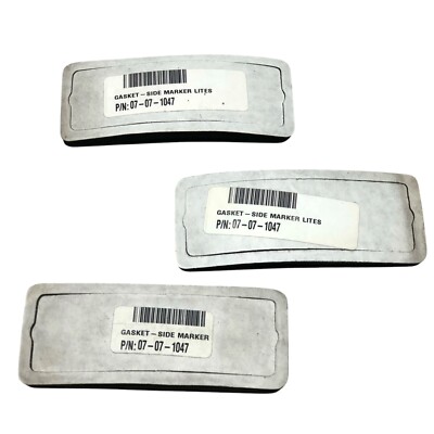 [Lot Of 3] MCI 07-07-1047 Side Marker Gasket For Select Bus And Coach Models