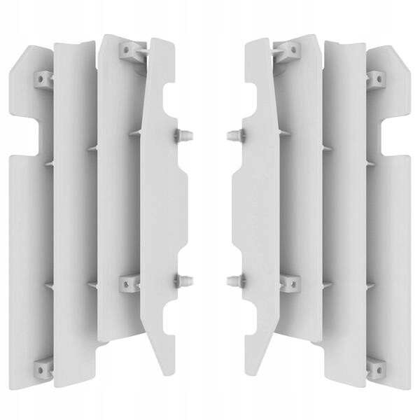 Grilles de radiateur complètes Honda CR 250 en alu brossé haute résistance