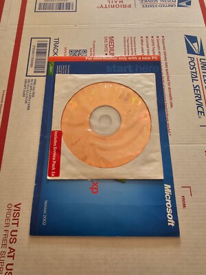 Windows XP Professional SP1a Full Version For Distribution With New PC