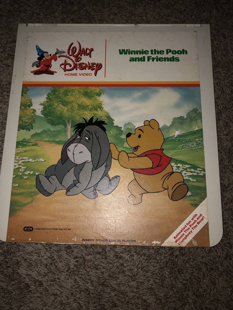 Vintage Walt Disney Winnie the Pooh and Friends RCA Video Discs