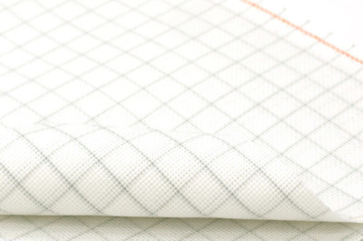 Zweigart Cross Stitch Fabric 20ct Easy Count Grid Aida Antique White 3472-1219