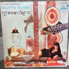 vinyl MARTIN DENNY Hypnotique original release Liberty lounge LP - VG+ exotica