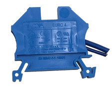 Morsettitali Euro4 Blue Feed-Through Terminal Block 4mm 30A ATEX KEMA Lot of 22