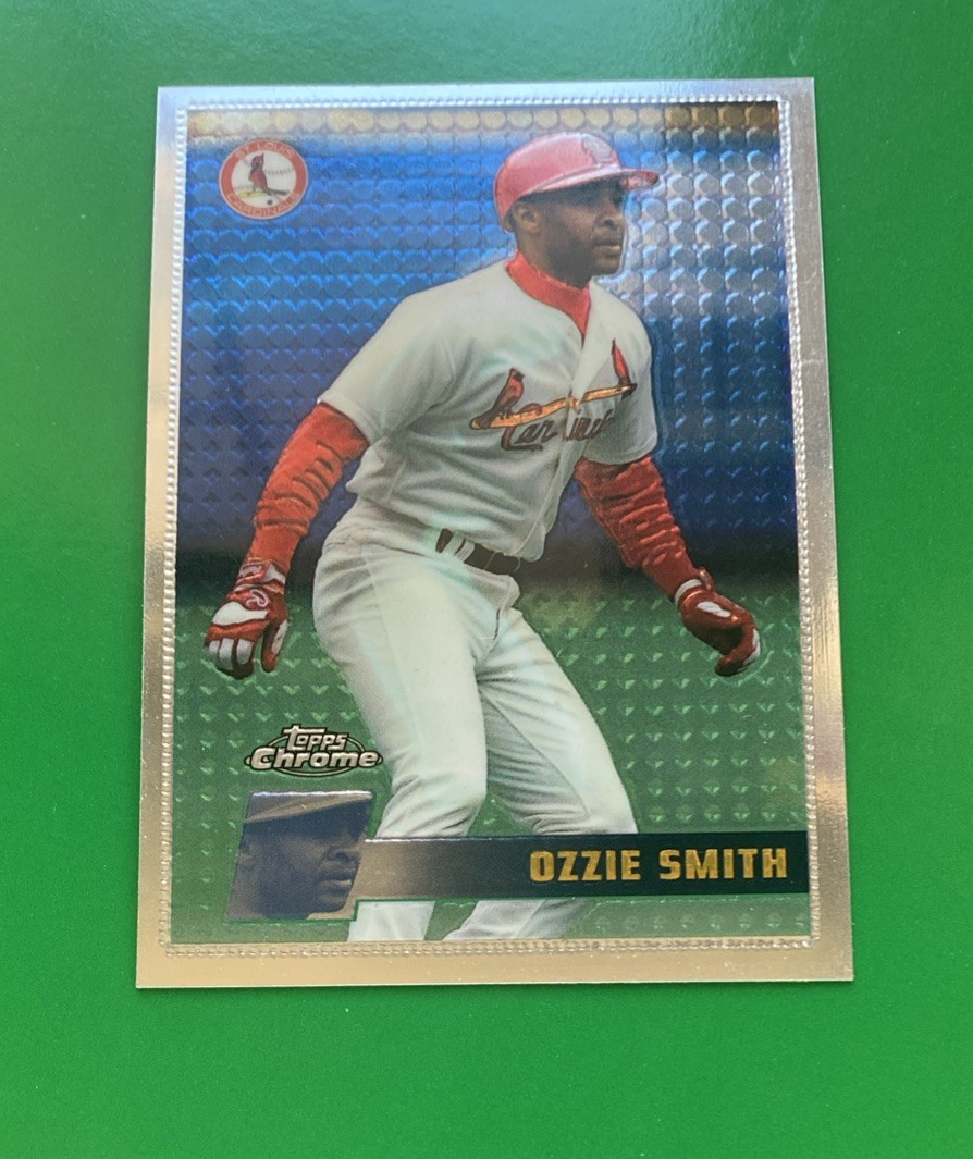 Ozzie Smith 1996 Topps Chrome Card #120